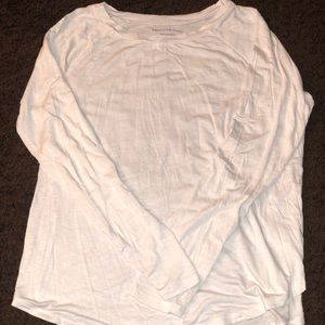 American eagle white long sleeve